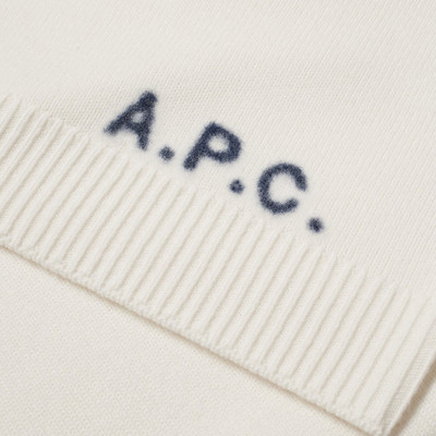 A.P.C. A.P.C. Edward Logo Crew Knit outlook