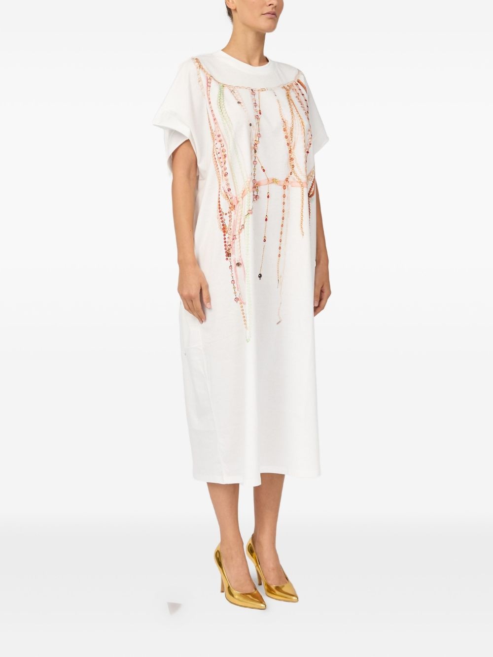 bead detailing maxi dress - 3