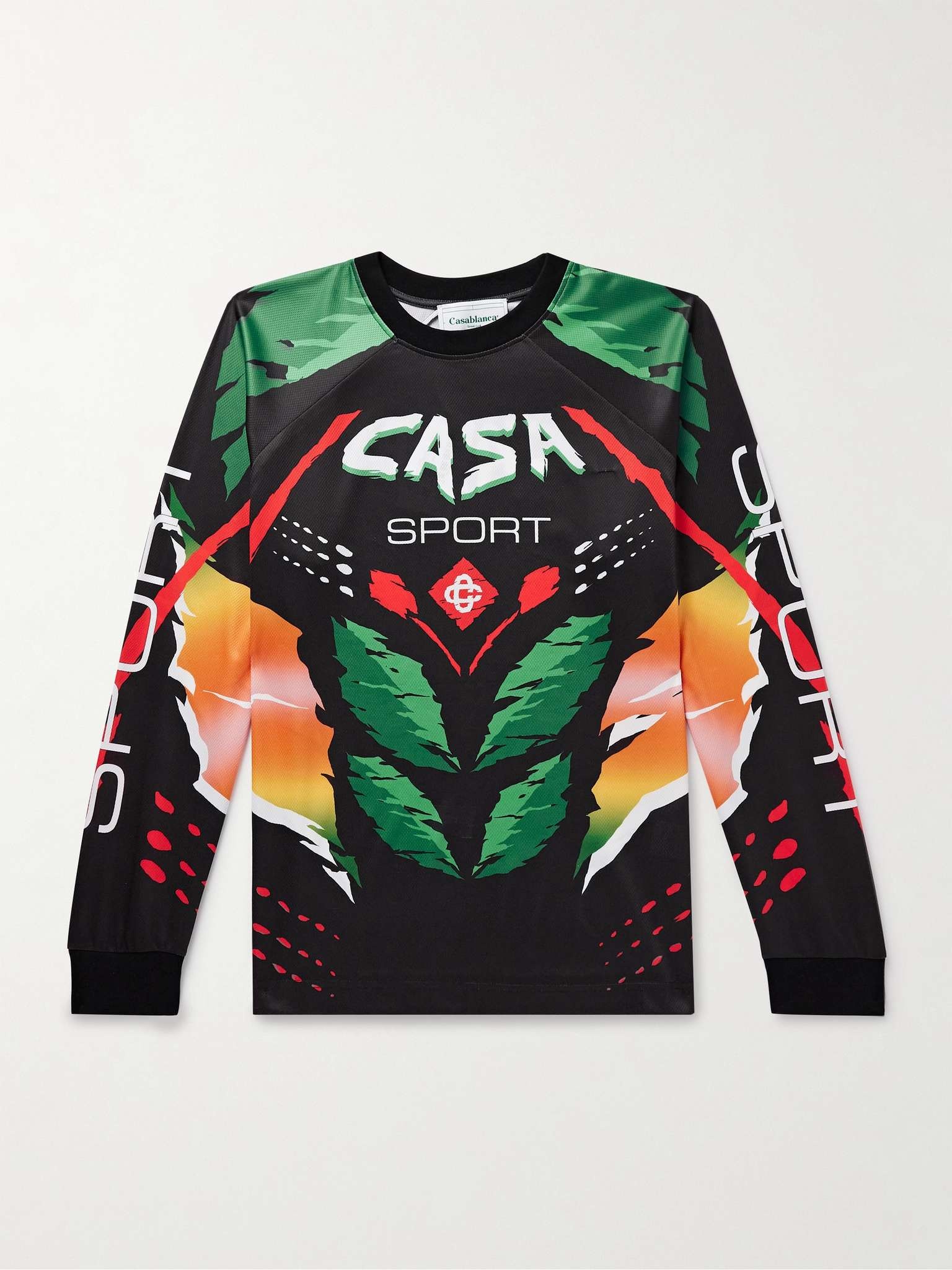 Casa Moto Printed Mesh T-Shirt - 1
