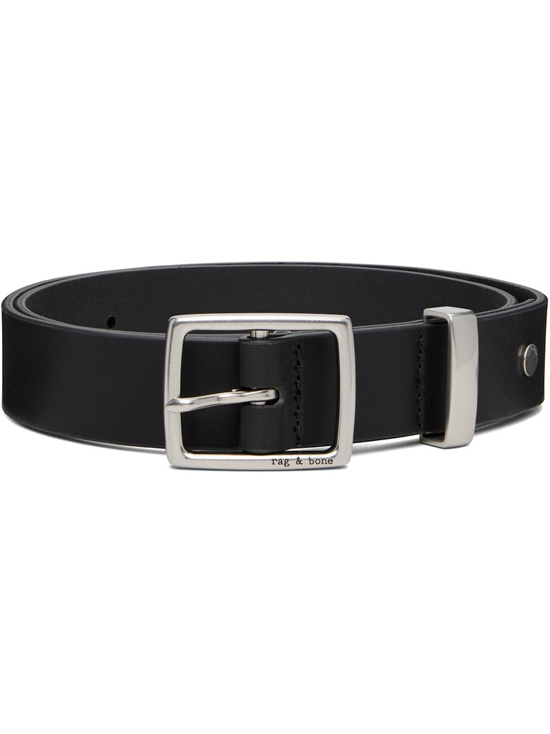 Black X Boyfriend Leather Belt 1