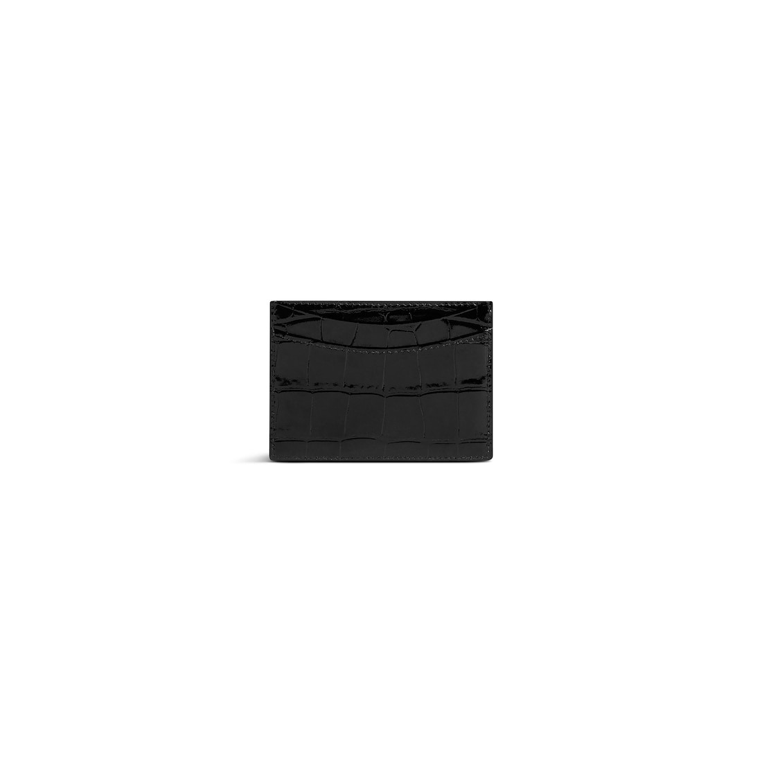 Women's Hourglass Card Holder in Black - 2