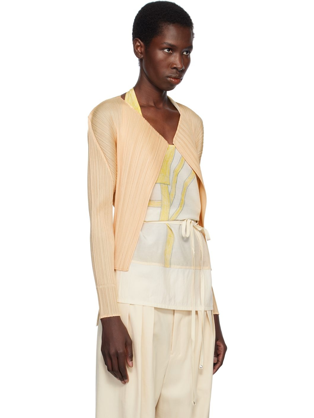 Yellow Monthly Colors March Cardigan - 2