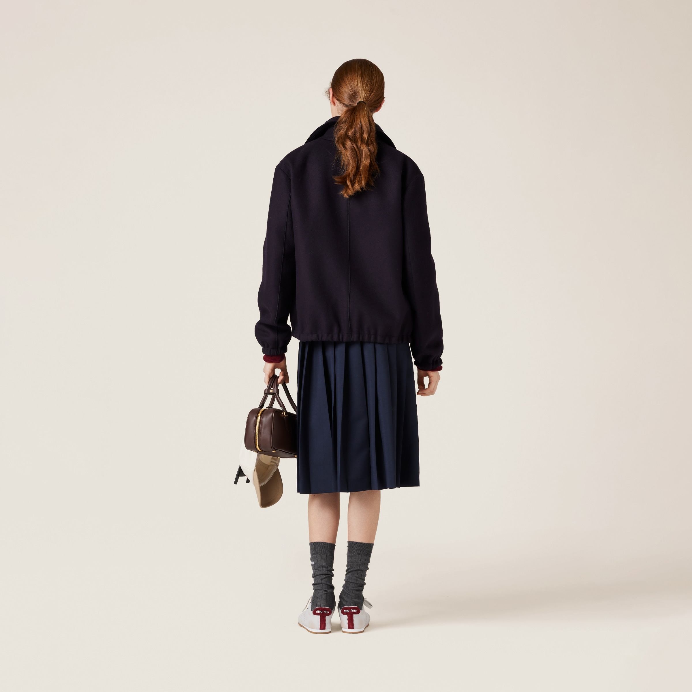 Wool blouson jacket - 3