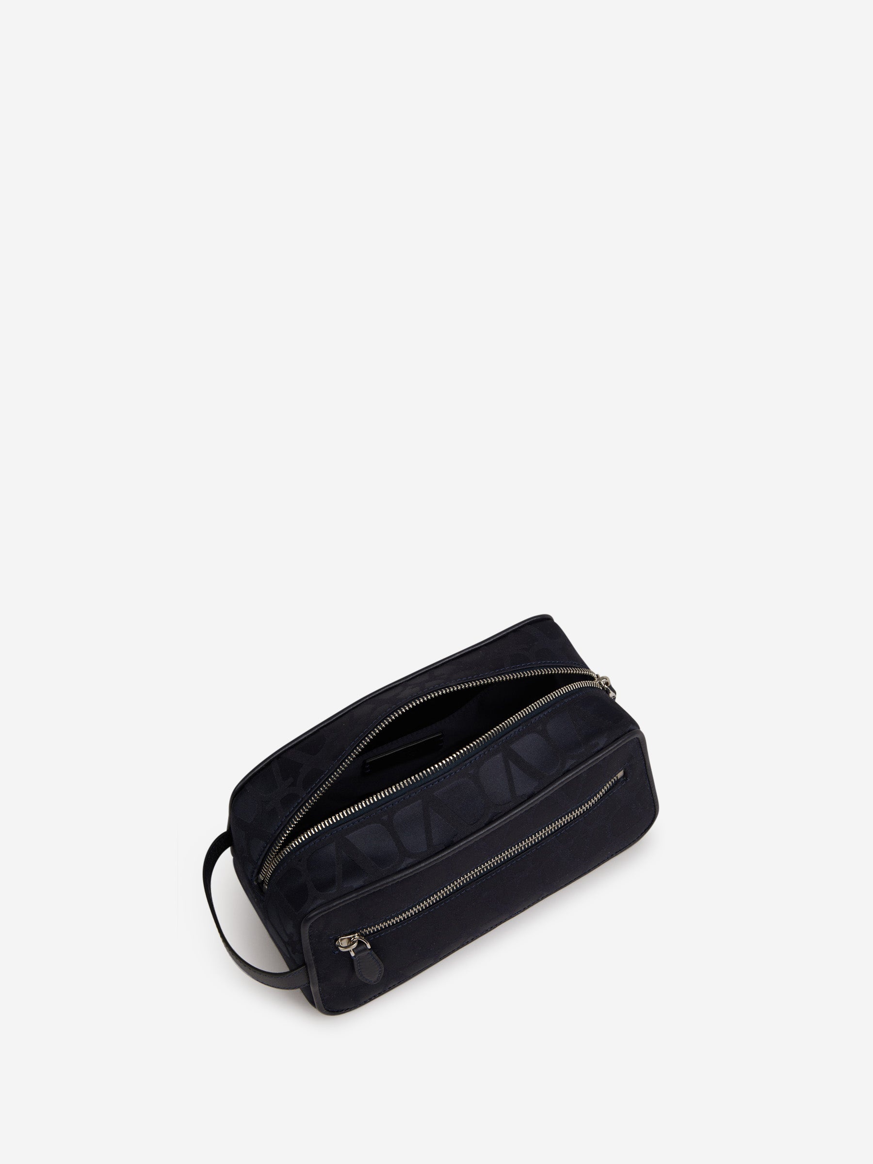 JACQUARD LOGO TOILETRY BAG - 5