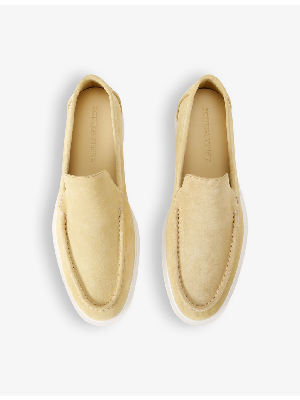 Astaire contrast-sole suede loafers - 2