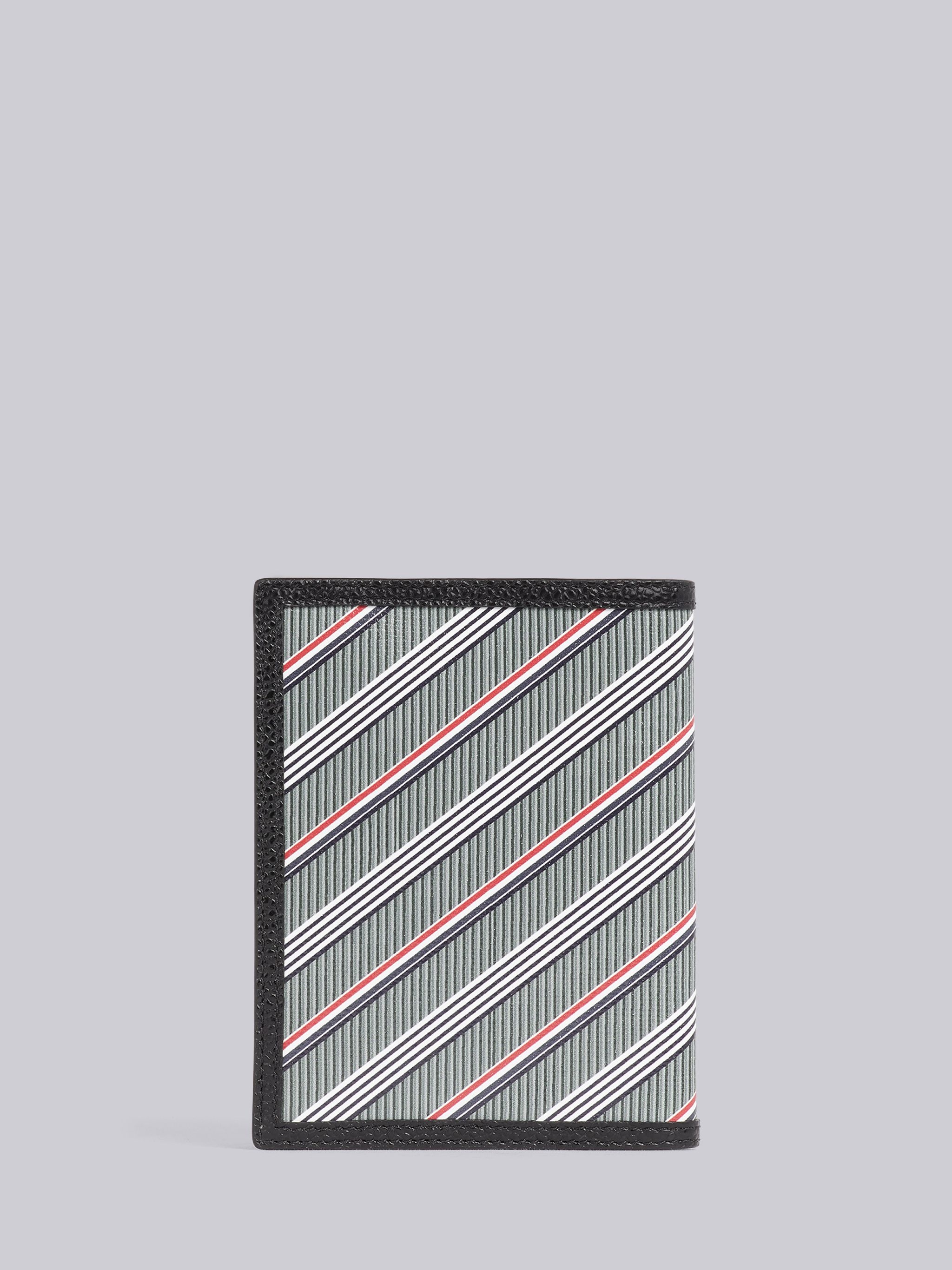 Medium Grey Monogram Coated Canvas Leather Frame Passport Holder - 4