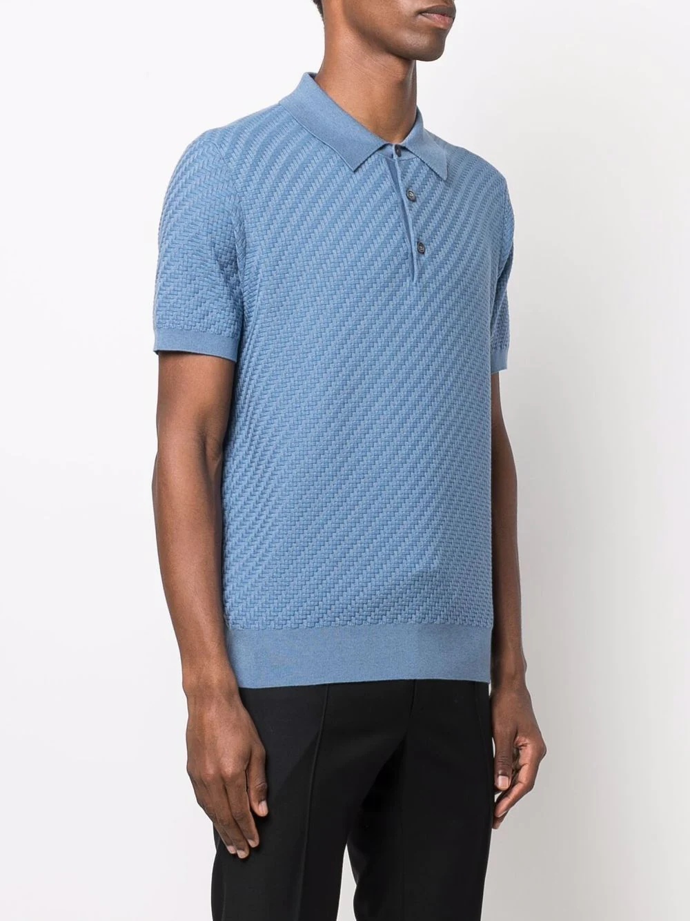 short-sleeved polo shirt - 3