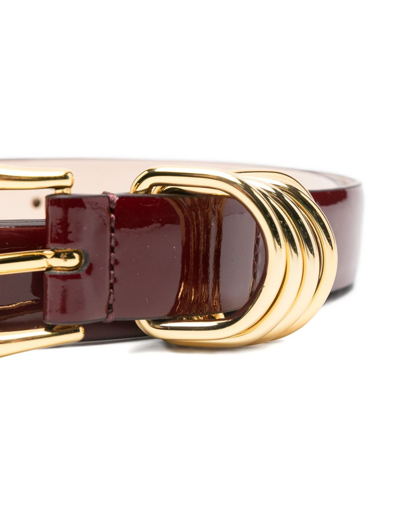 DÉHANCHE Hollyhock leather belt outlook