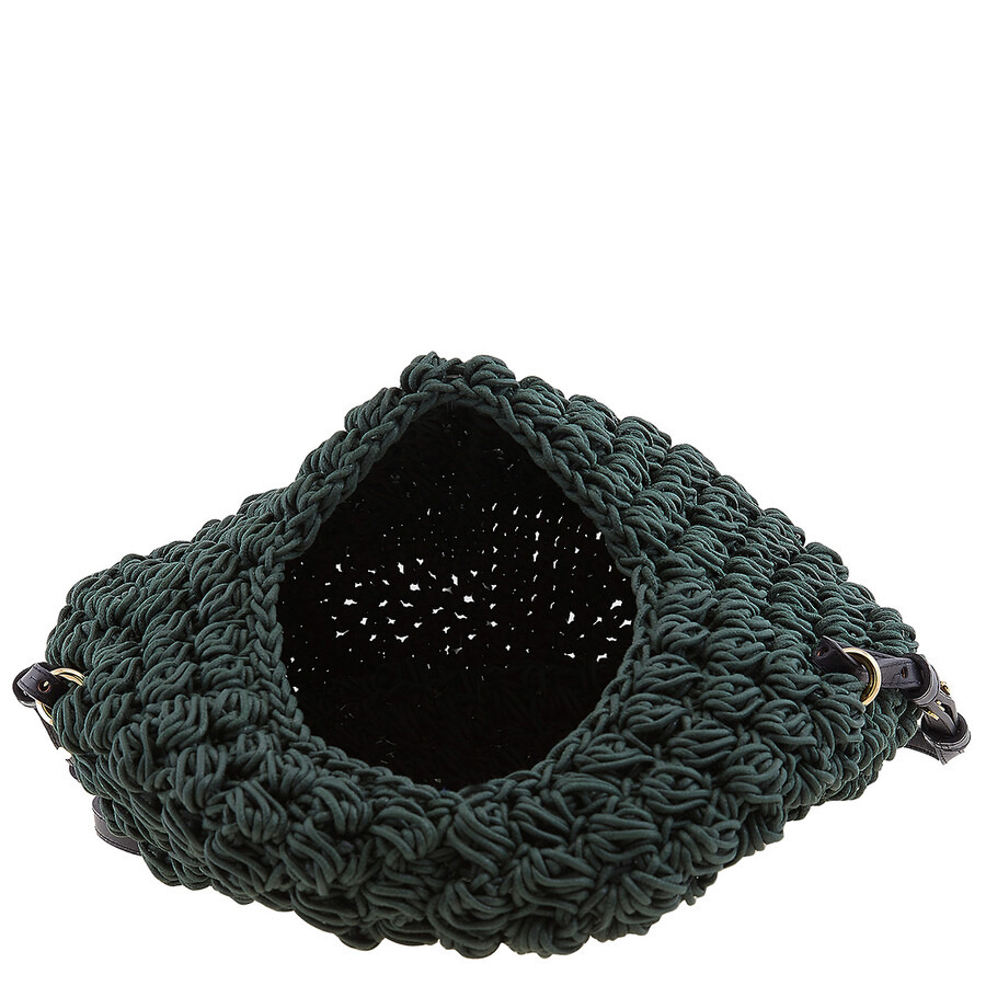 JW Anderson Khaki Popcorn Basket Woven Top Handle Bag - 5