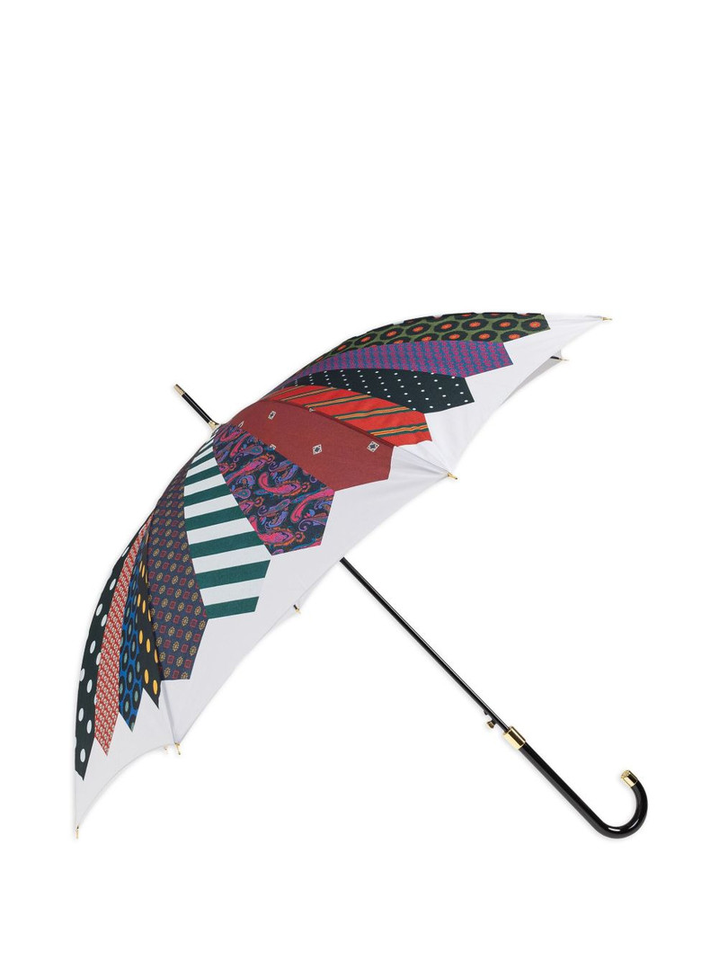 Moschino tie-print umbrella outlook