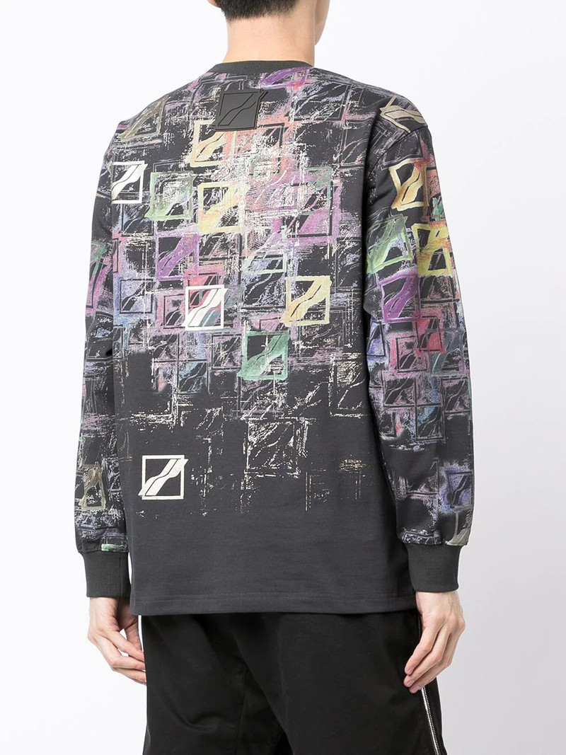 logo-print cotton sweatshirt 5