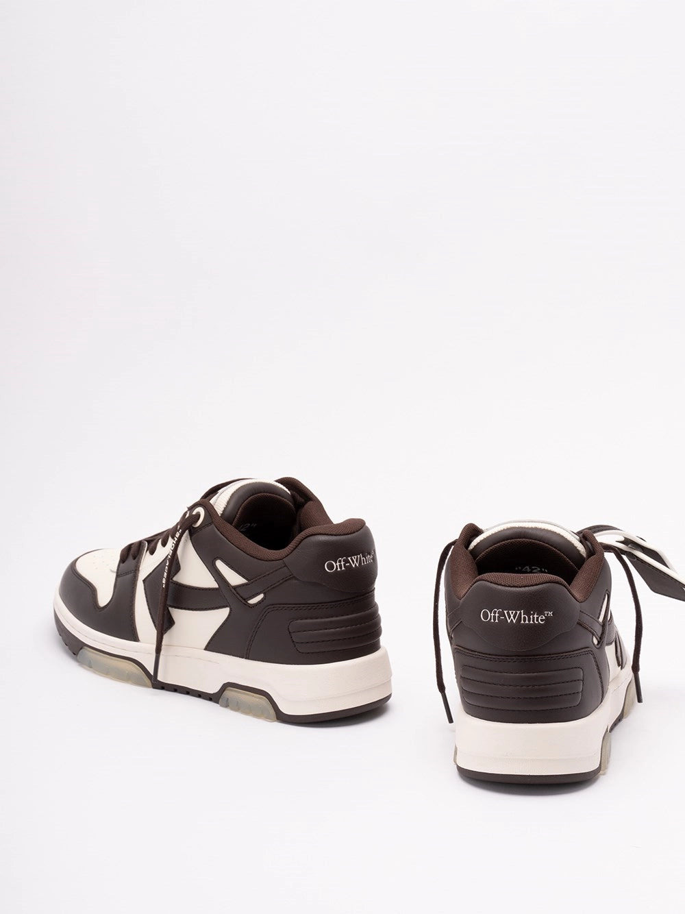 Off White Men `Out Of Office Calf Leather` Sneakers - 3