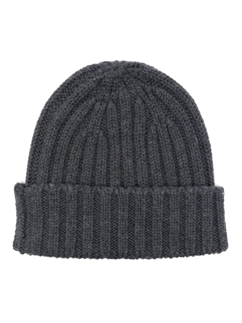 ribbed-knit beanie 1