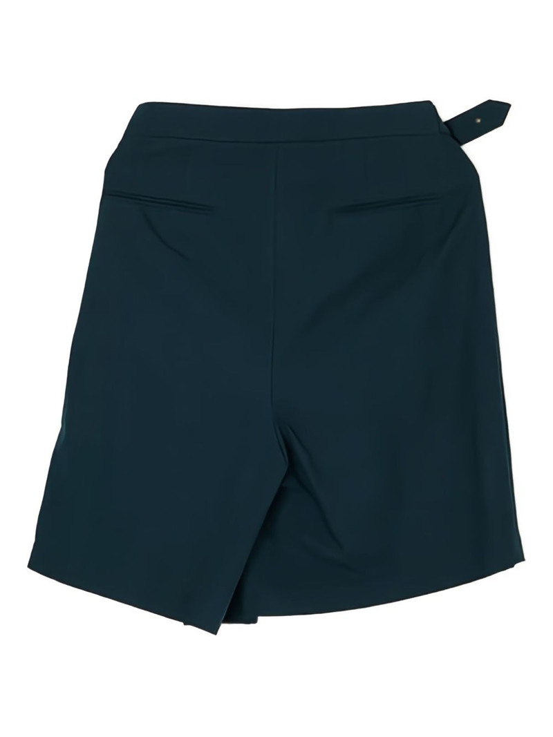 FACETASM belted asymmetrical shorts outlook