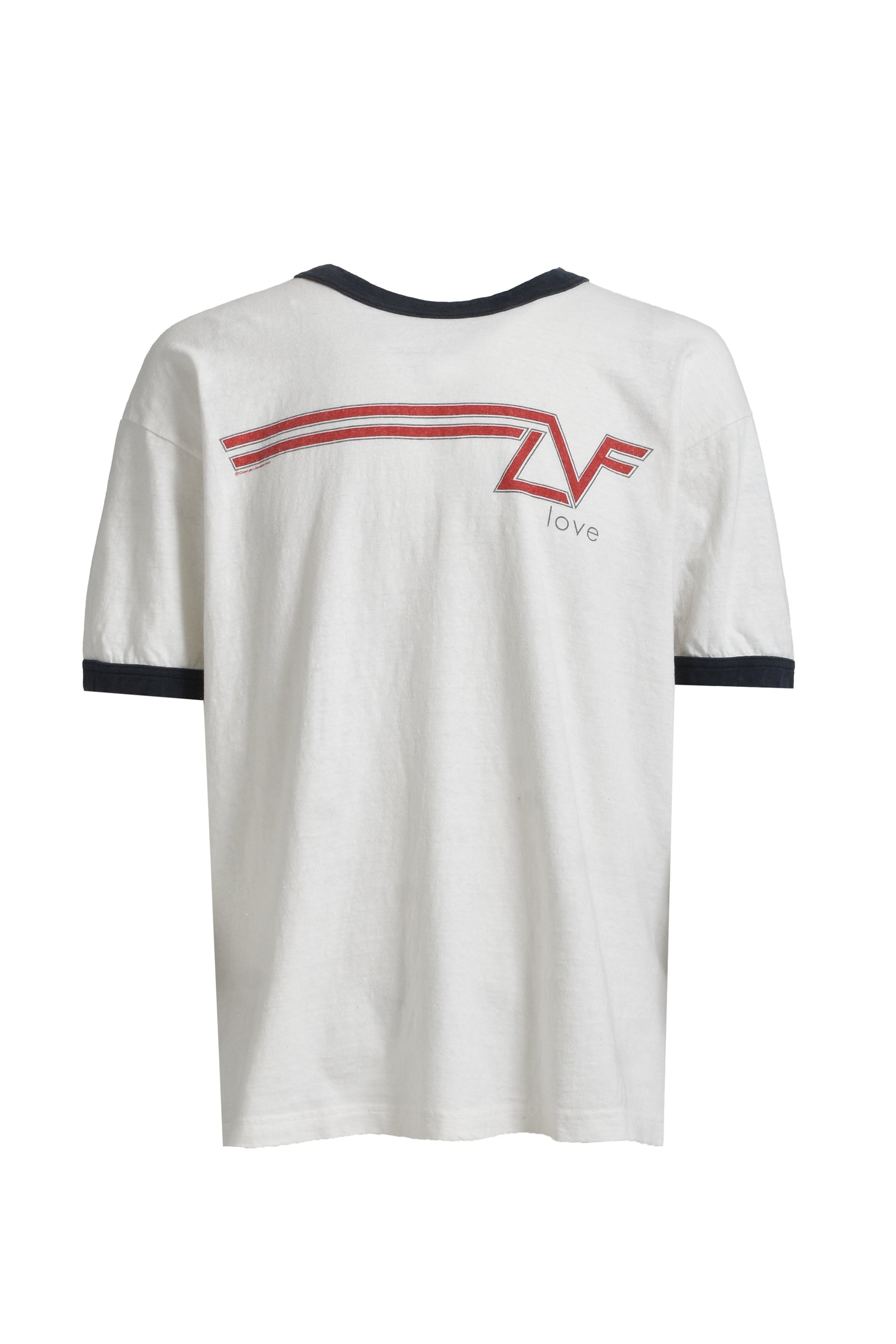 S/S RINGER T-SHIRT / WHT - 1