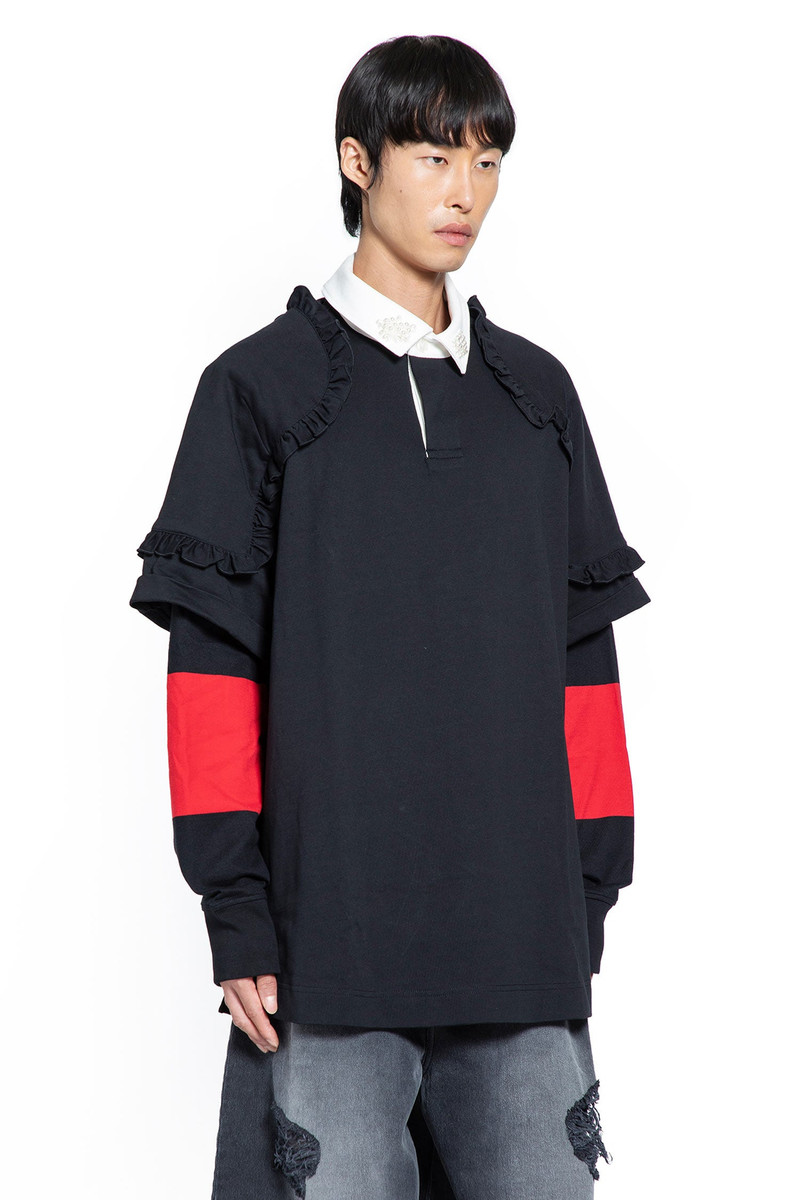 Simone Rocha Layered Ruffle Rugby Shirt outlook
