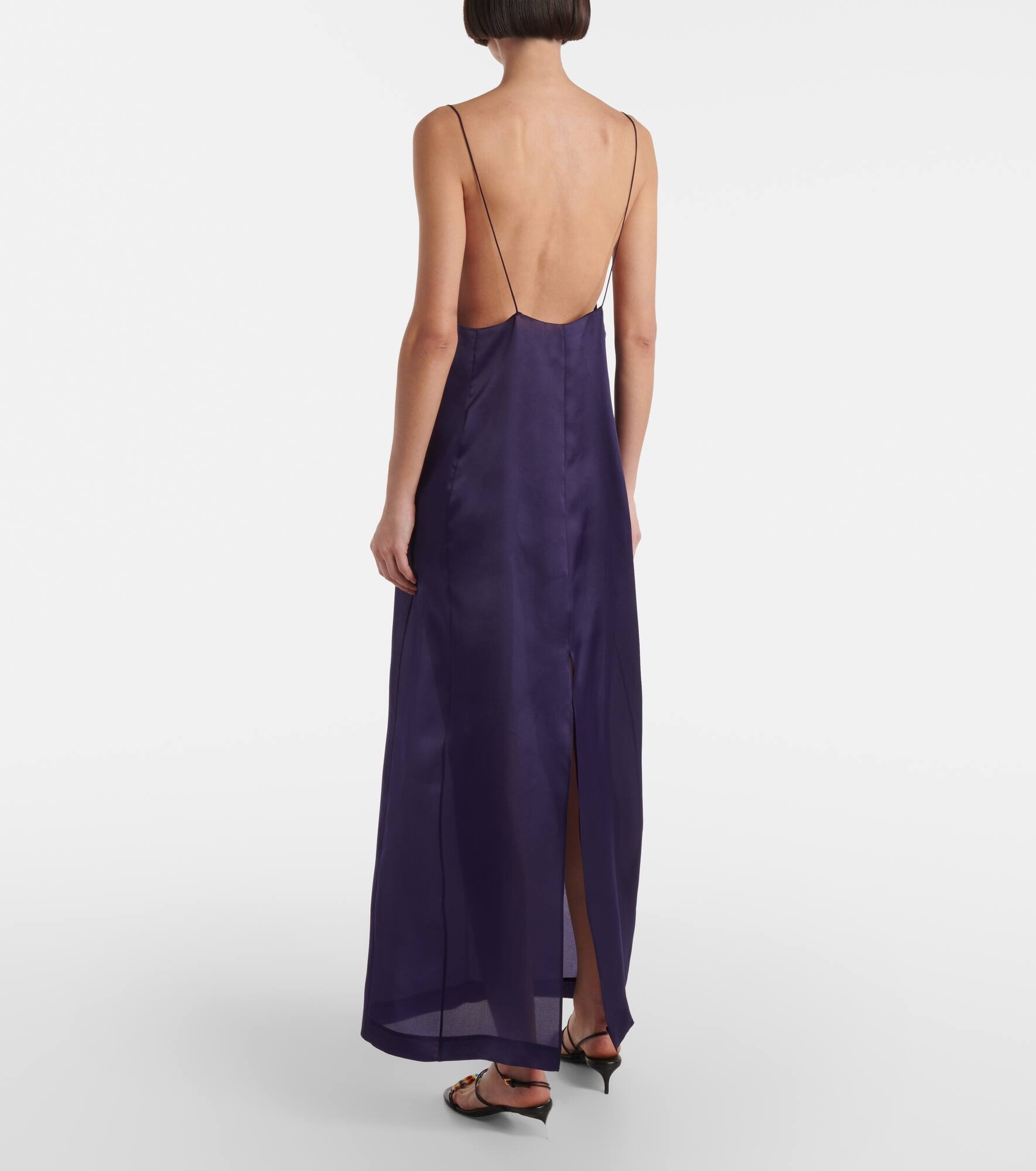 Tulula silk organza slip dress - 3