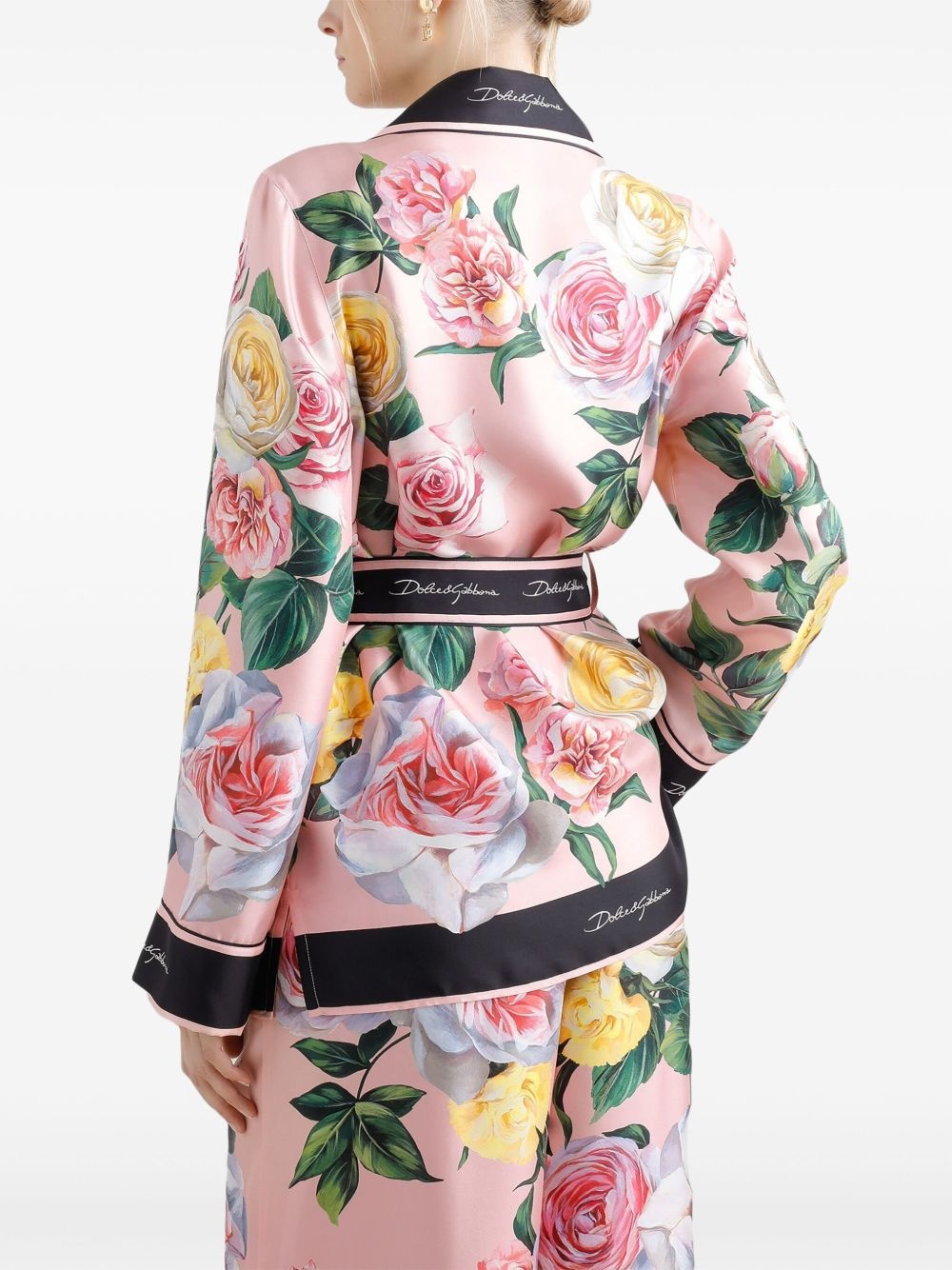 floral-print shirt - 4