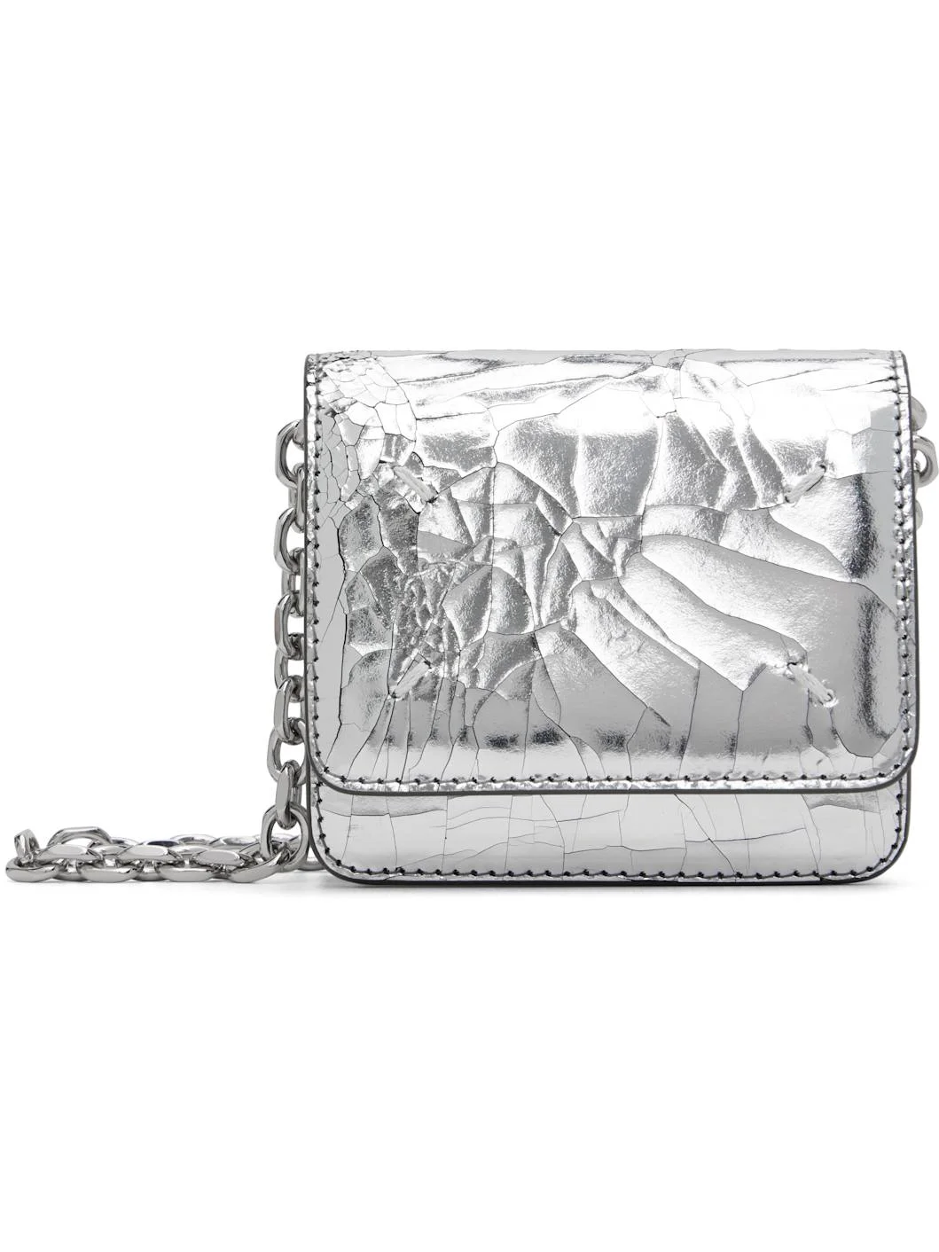 Silver Chain Small Wallet - 1