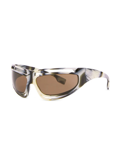 Burberry Eliot Shield wraparound-frame sunglasses outlook