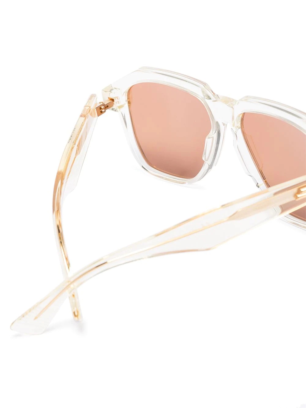 geometric oversized-frame sunglasses - 3