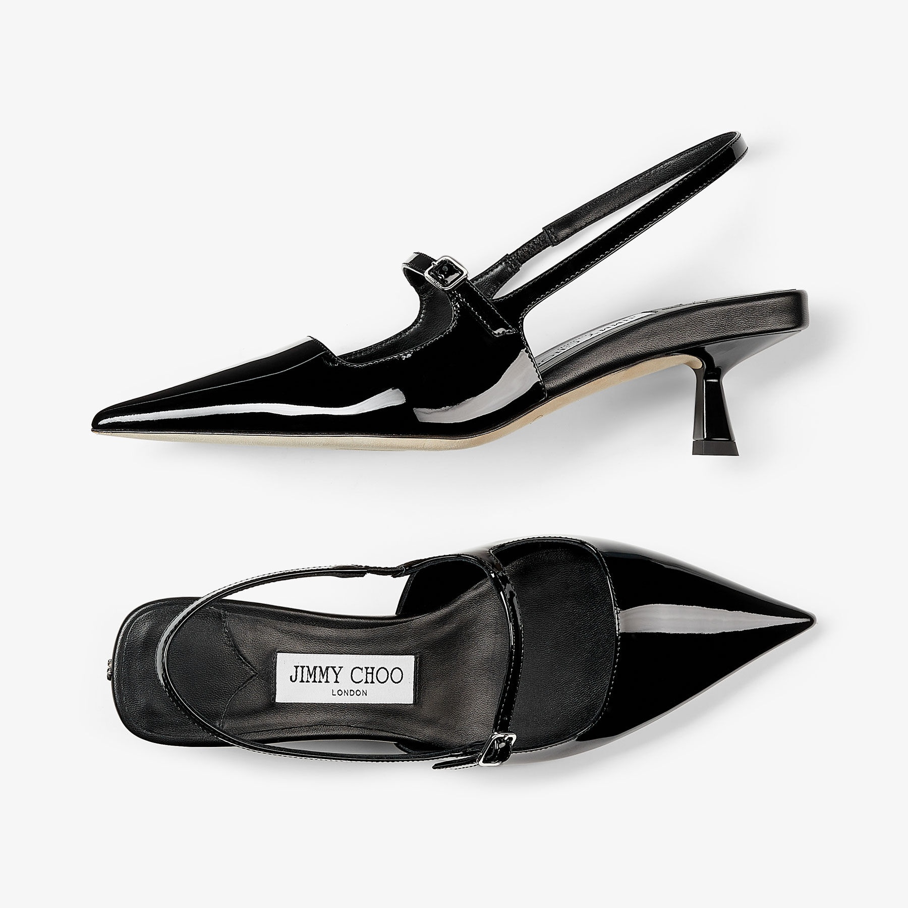 Didi 45
Black Patent Leather Pointed Pumps - 4