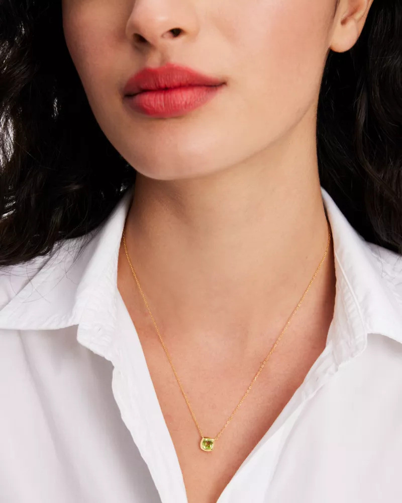 Kate Spade Fine Time To Shine Gem Pendant 3