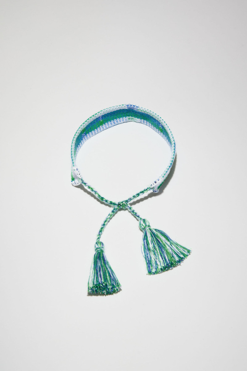 Face logo friendship bracelet - Lilac purple 4