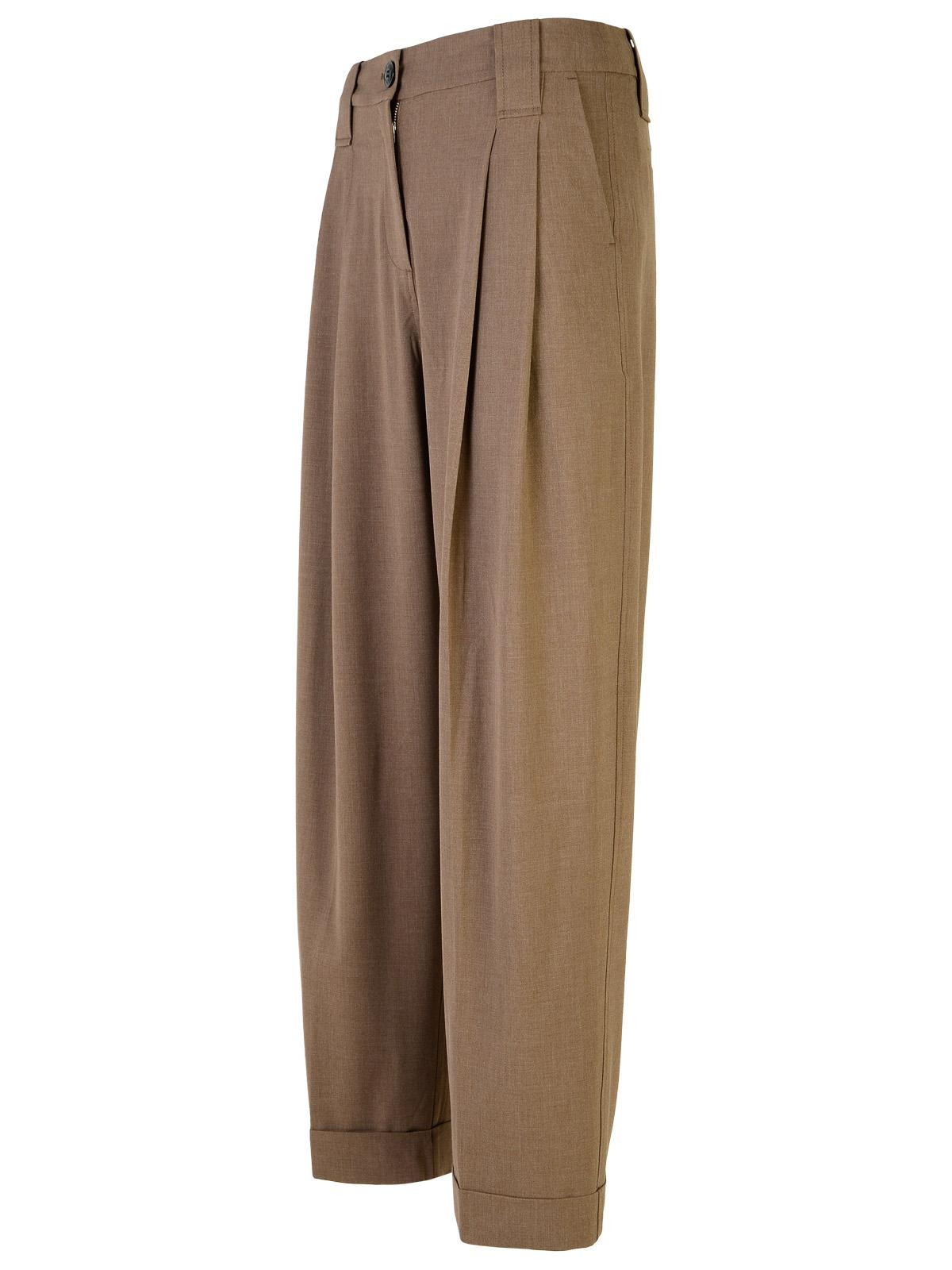 Ganni Shiitake Viscose Blend Pants Women - 2