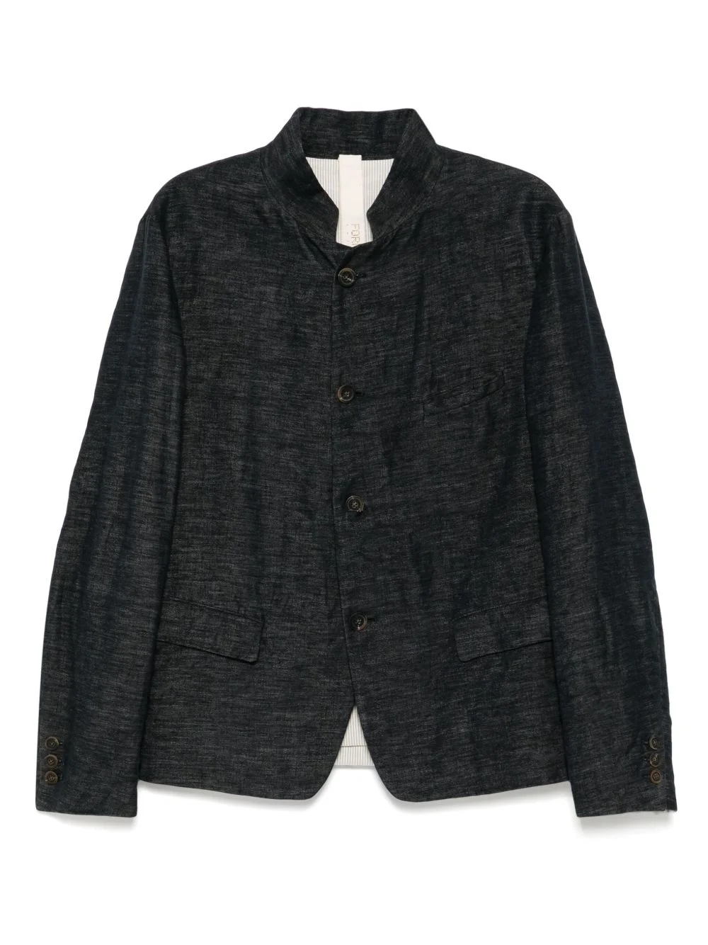 stand up-collar jacket - 1