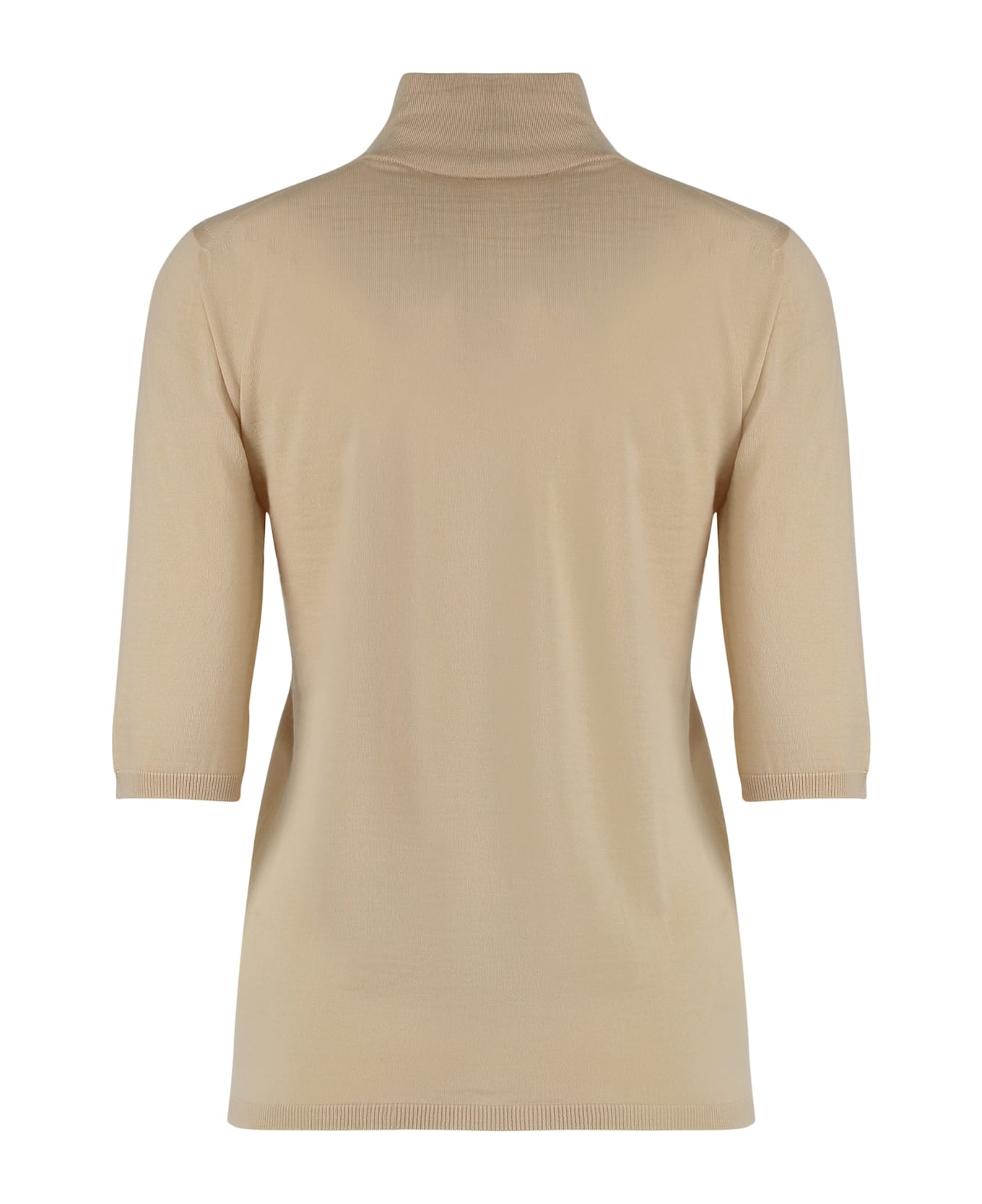 Cecina Virgin Wool Turtleneck Sweater - 2