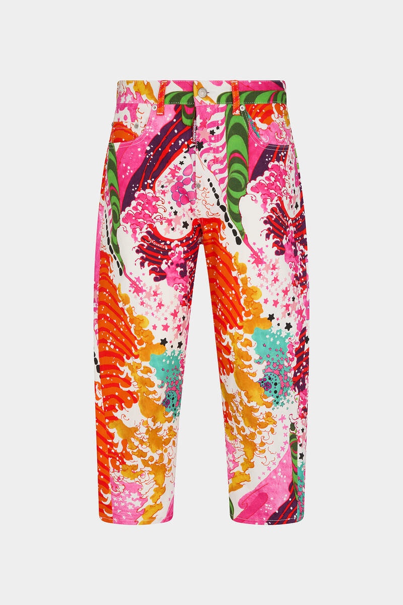 PSYCHEDELIC DREAMS KAWAII CASUAL PANTS - 1