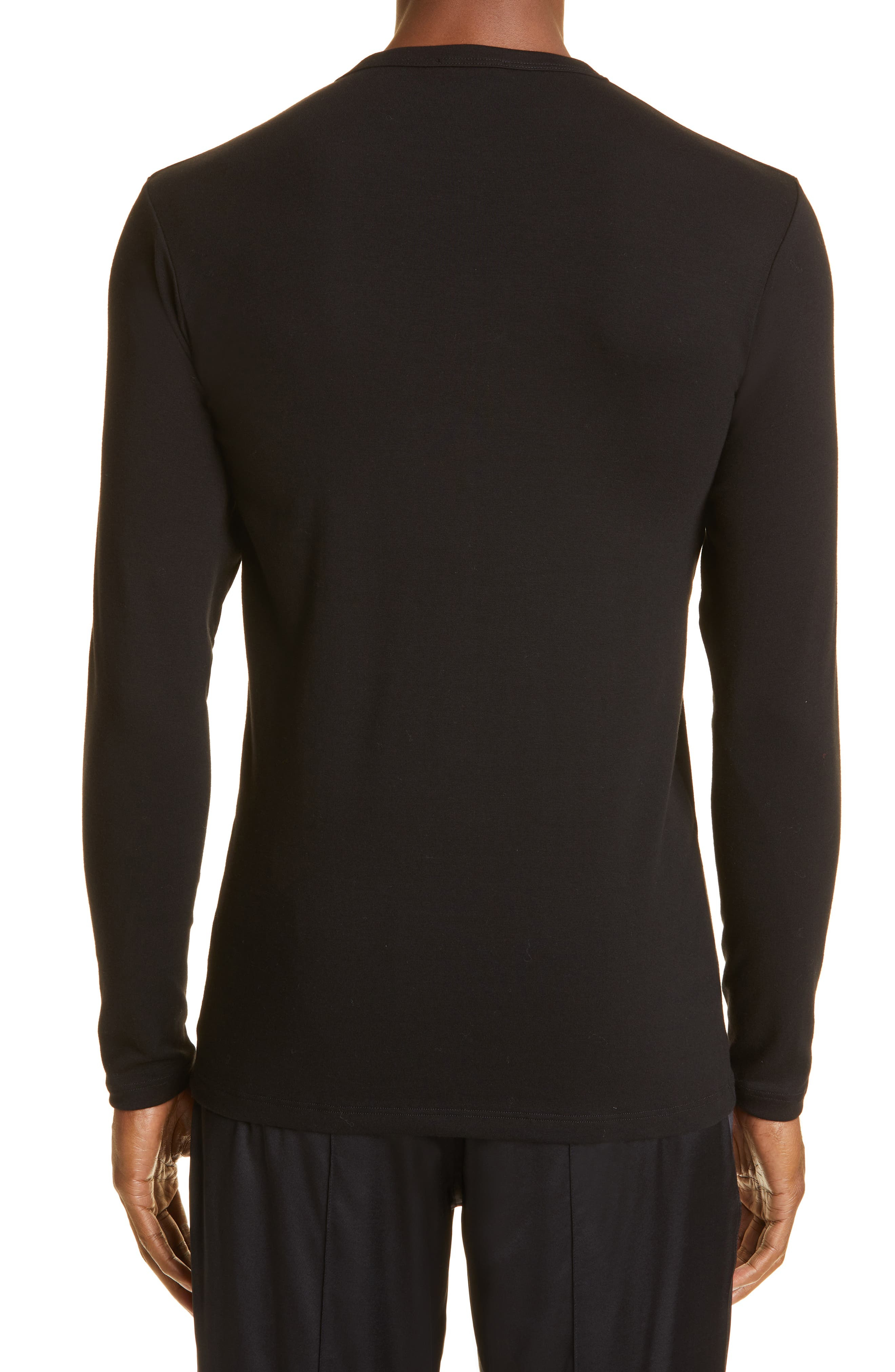 Cotton Knit Henley - 2