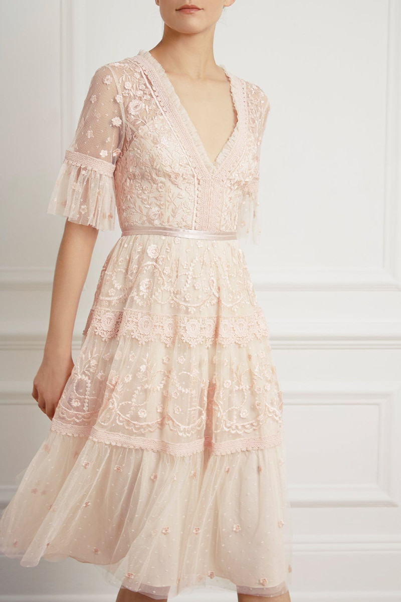 Needle & Thread Midsummer Lace Dress outlook