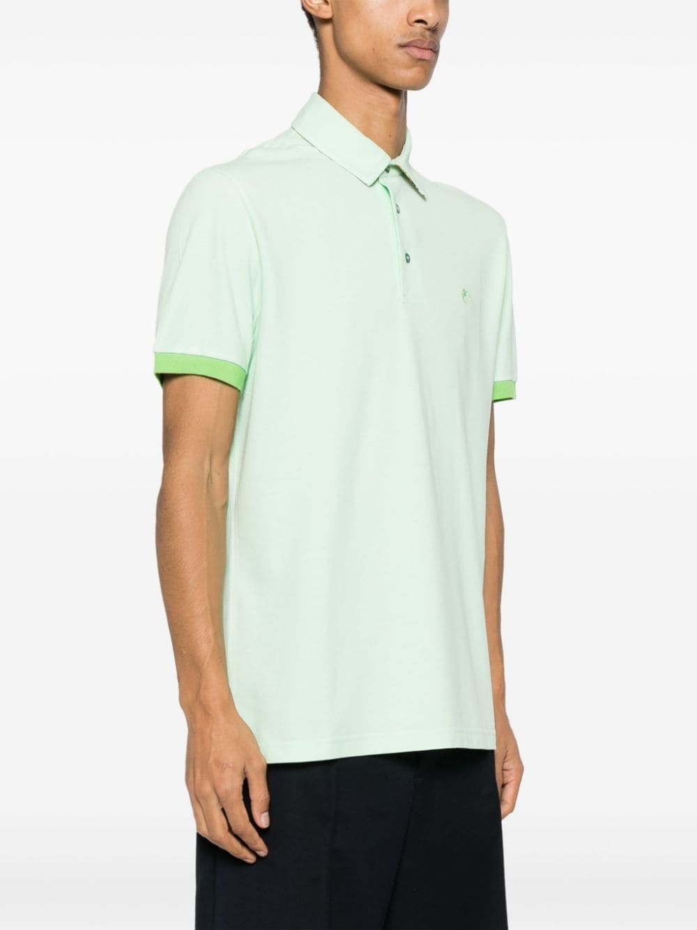 logo-print cotton T-shirt - 3