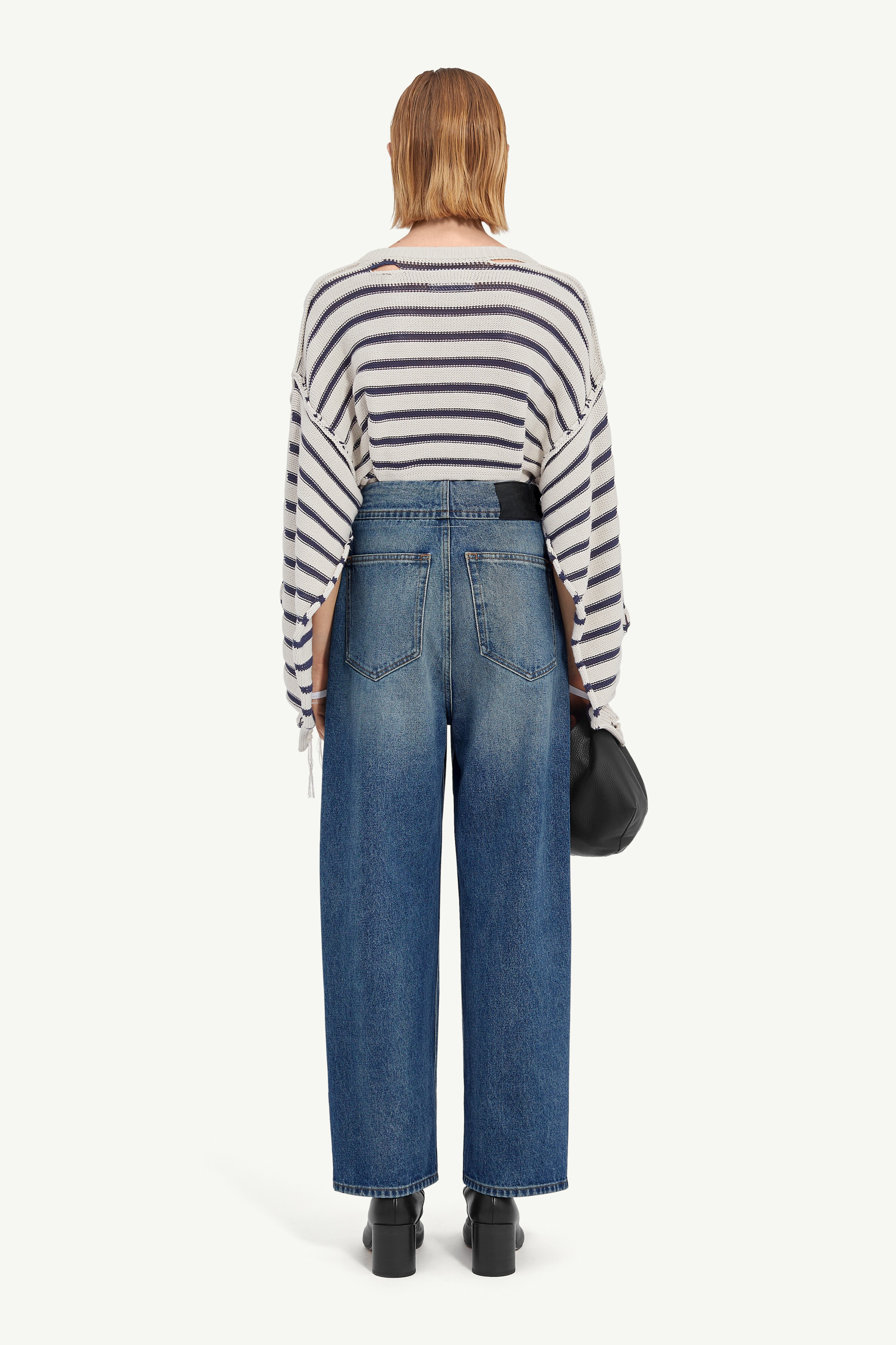 Straight leg jeans - 4