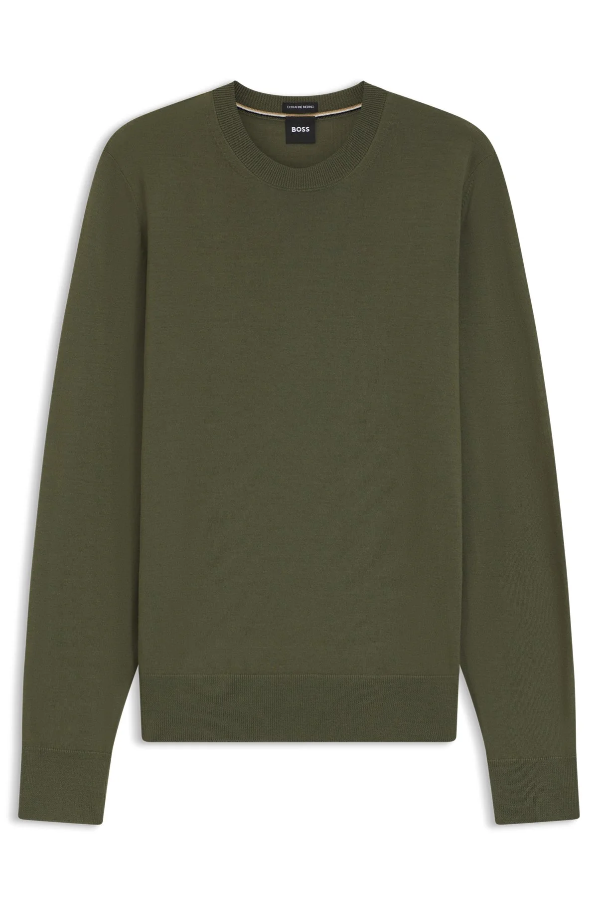 MERINO WOOL SWEATER IN A REGULAR FIT - 1