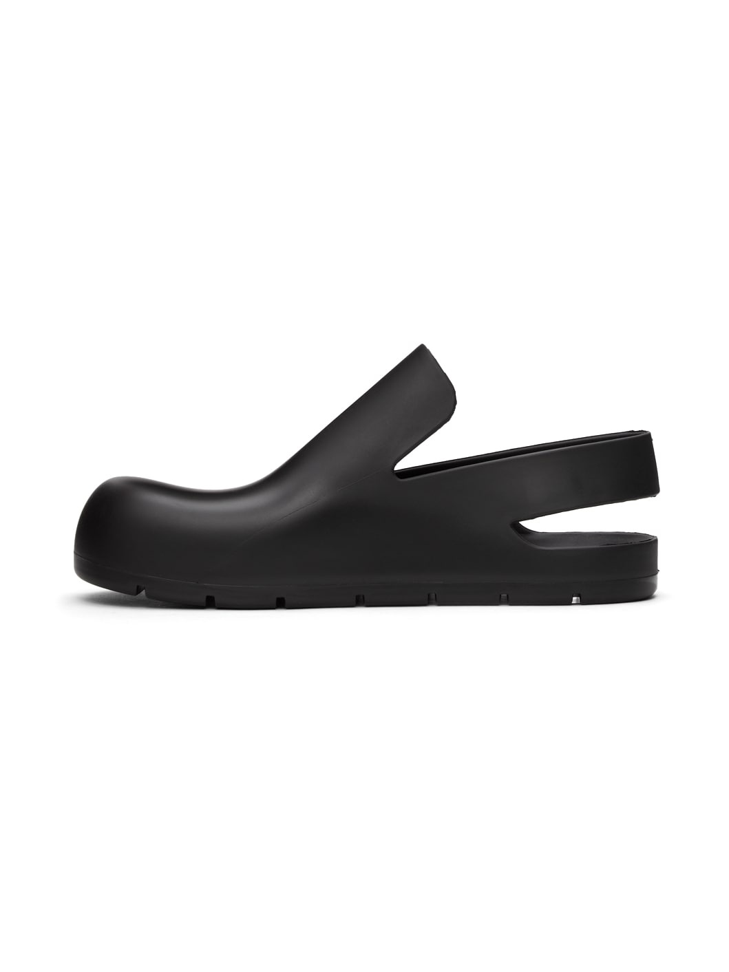 Black Rubber Puddle Loafers - 2