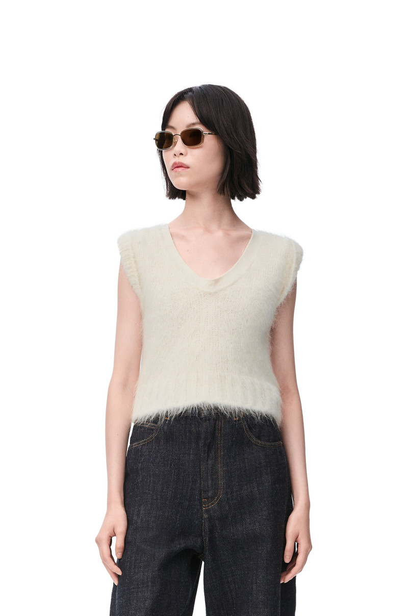 Vest in alpaca and wool blend 3