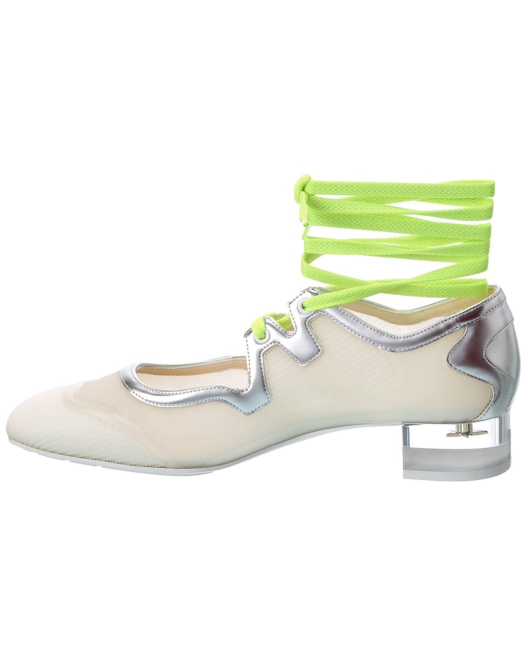 Dior D-Mension Rubber & Leather Pump - 2