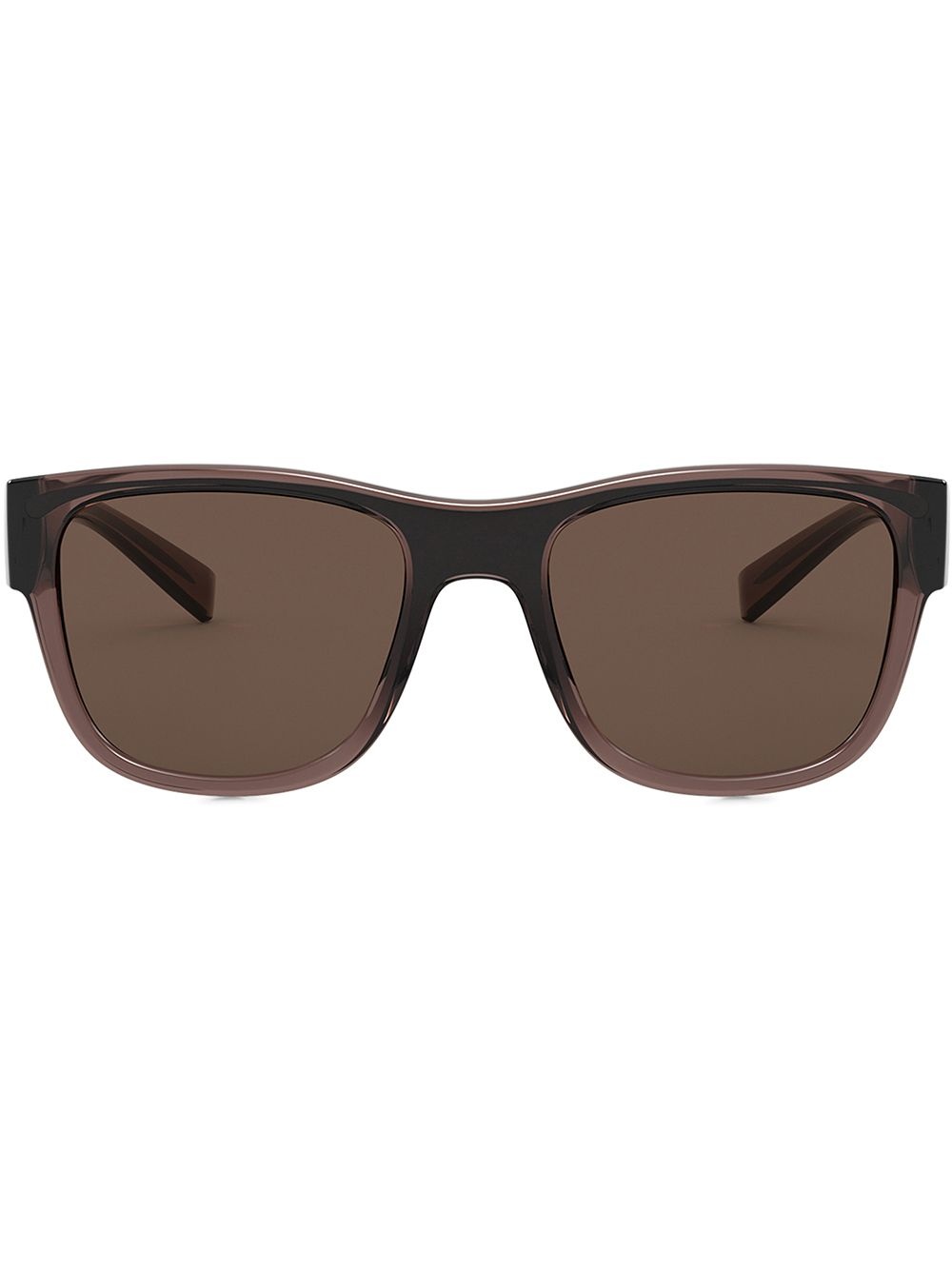 Step injection square-frame sunglasses - 1