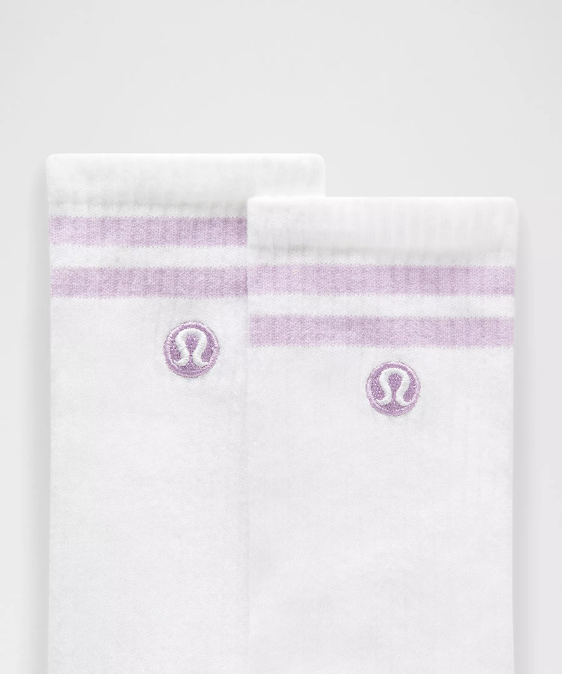 lululemon Unisex Daily Essential Crew Socks *Stripe outlook