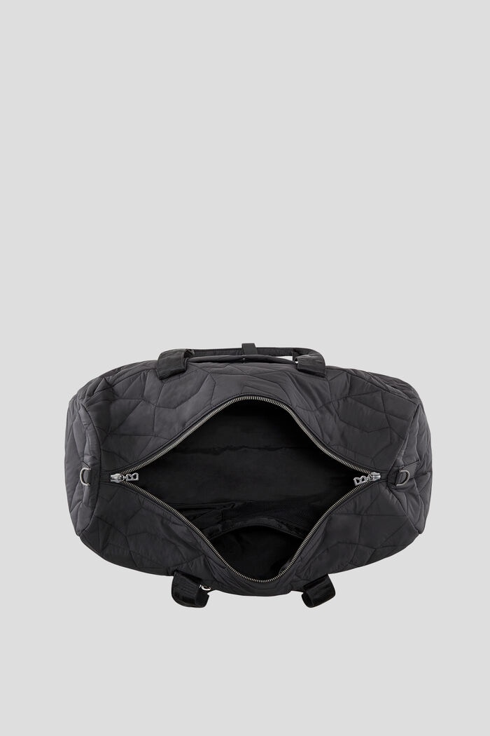 Lio Bavarian wool weekender bag in Black 4