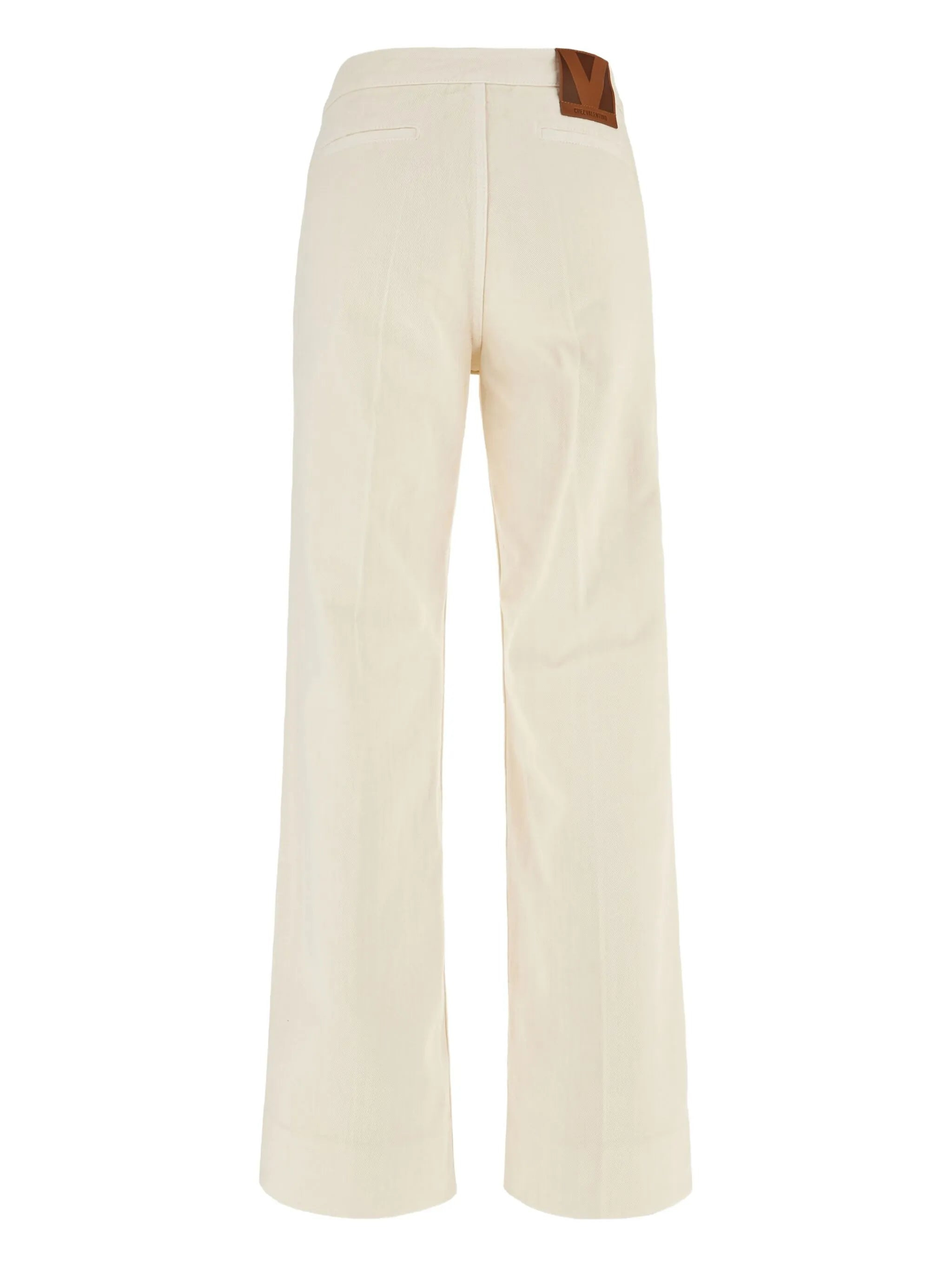 V-shaped pocket-detail jeans - 2