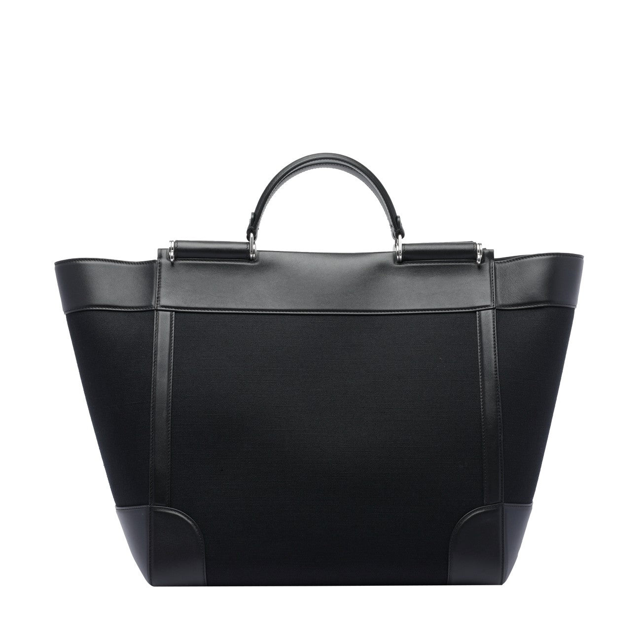 Dolce&Gabbana Men Leather And Panama Bag - 3