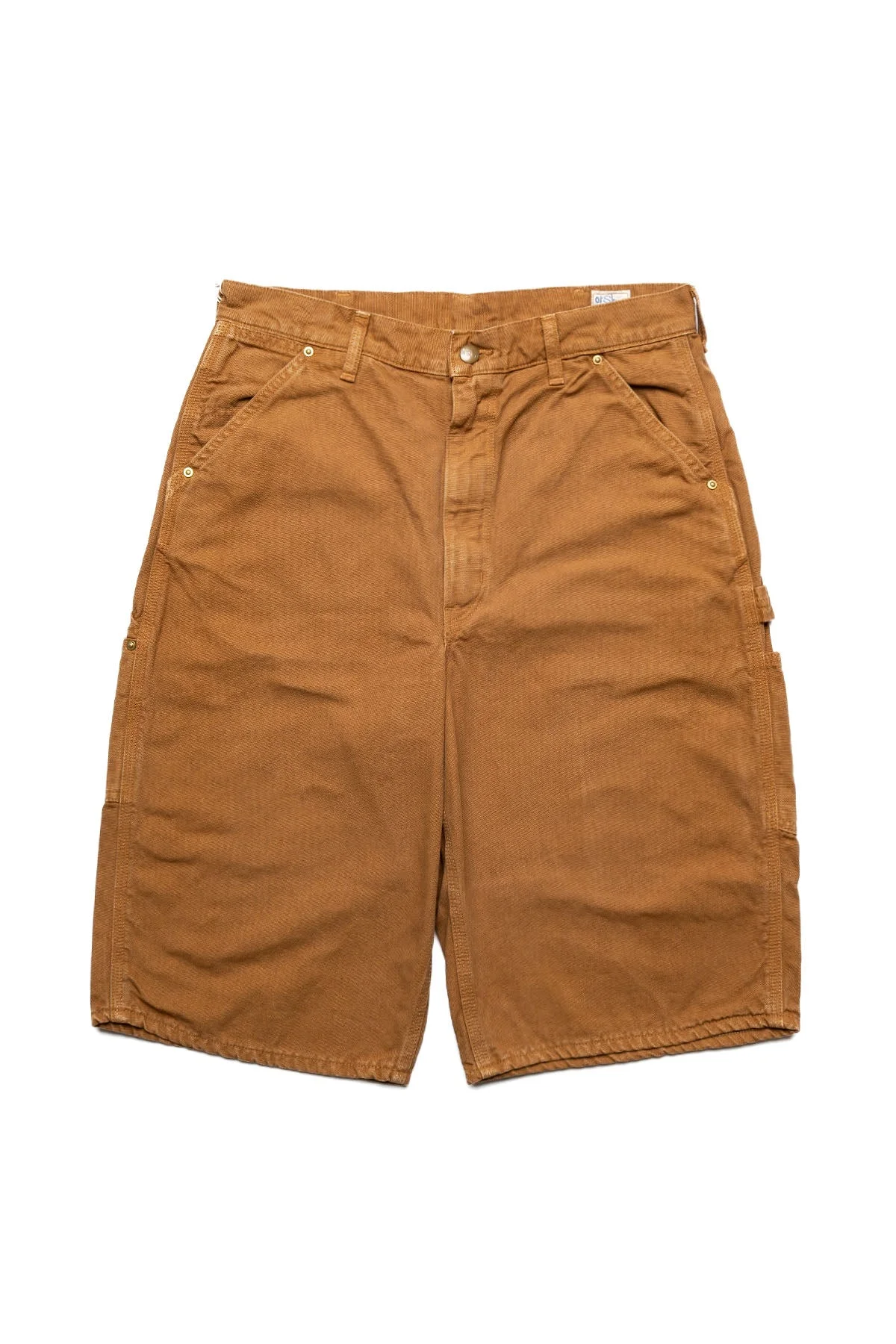 Dad's Fit Oxford Painter Shorts - Brown Stone (Blue in Green Exclusive) - 1