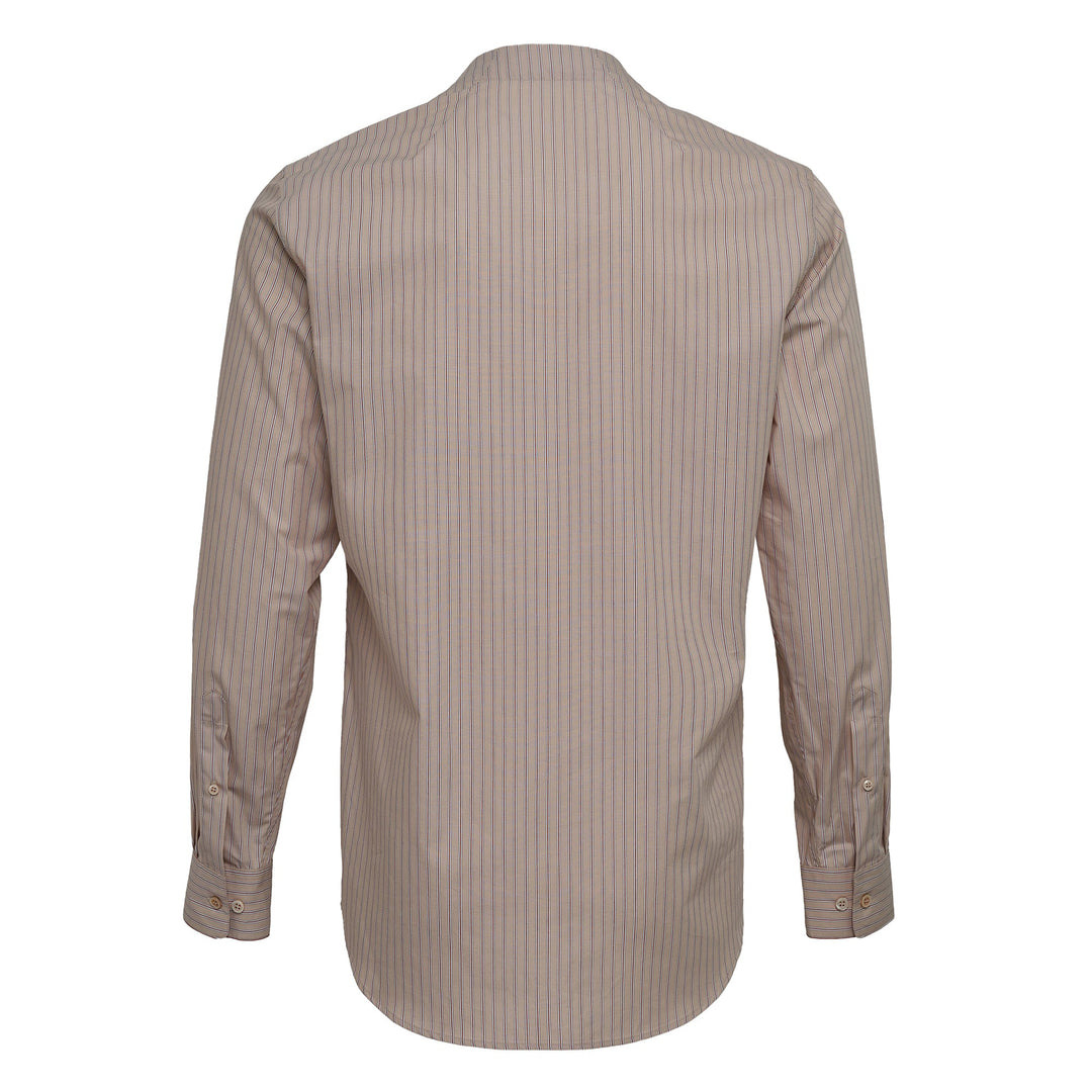 Bow Neck Cotton Shirt - 2