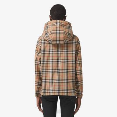 Burberry Vintage Check Hooded Jacket outlook