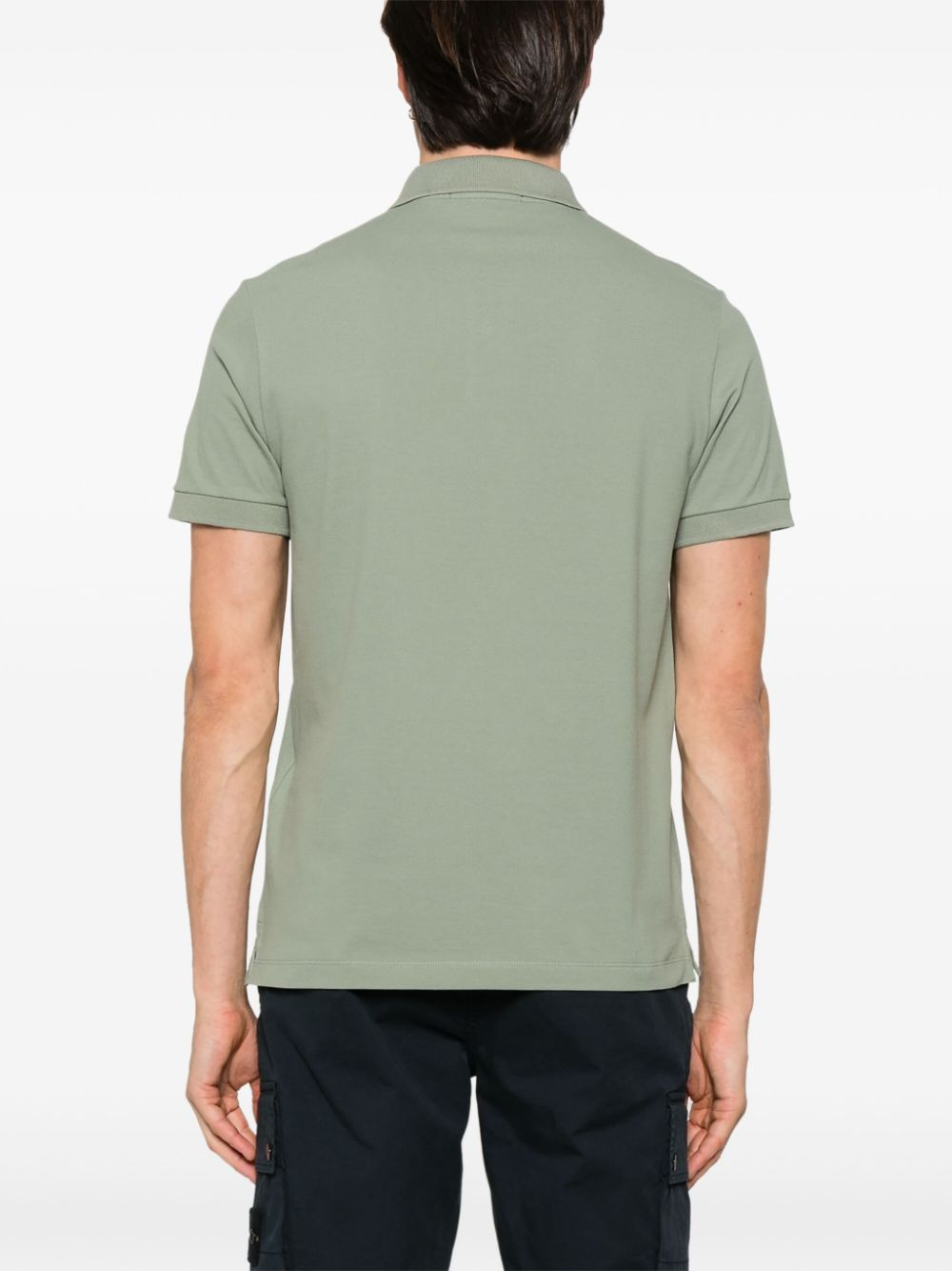 Stone Island Men Polo With Logo - 2