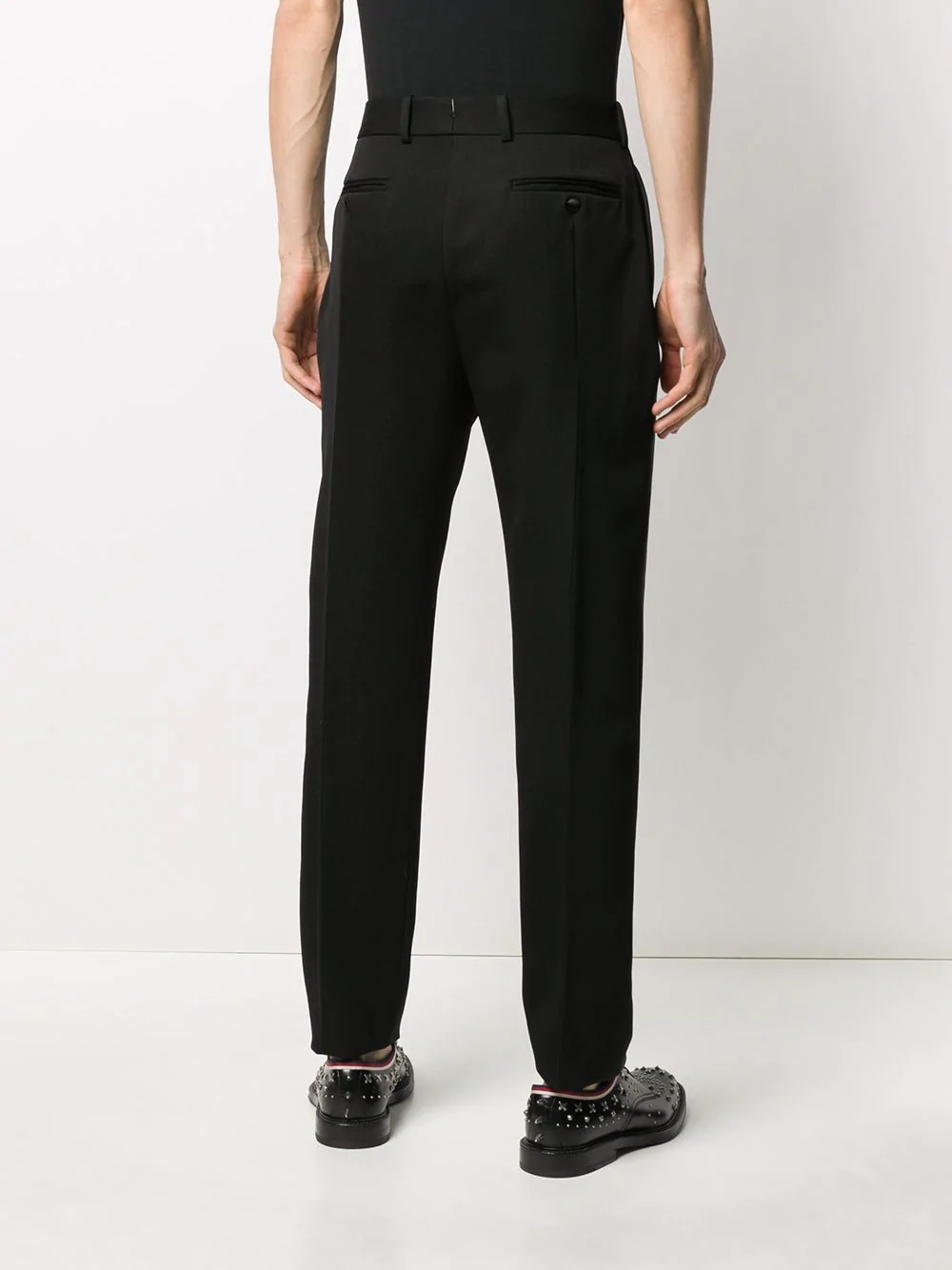 tailored straight leg trousers - 4